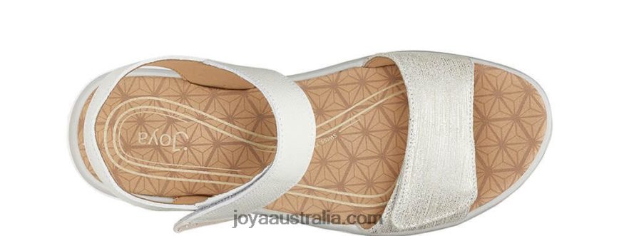 Women Flores Beige Metallic Joya J8044Z78