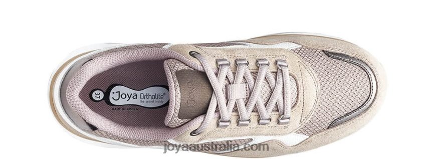 Women Tina II Beige/White Joya J8044Z20