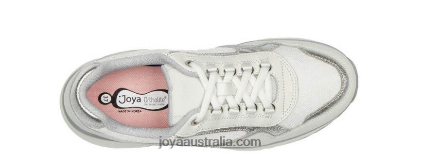 Women Tina II White/Silver Joya J8044Z36